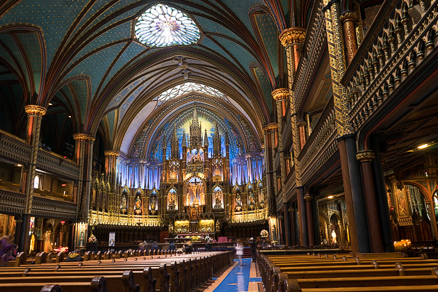 The Notre-Dame Basilica - Montreal For 91 Days